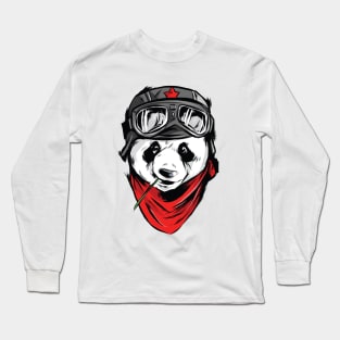 Cool Panda Long Sleeve T-Shirt